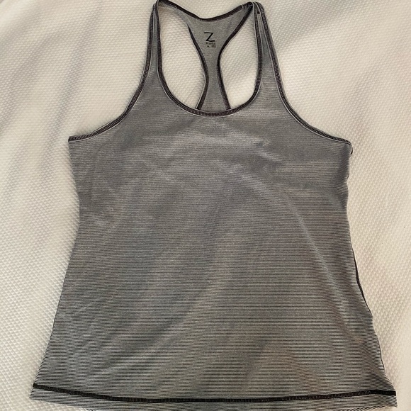 Zella striped top. Size Medium - Picture 1 of 3